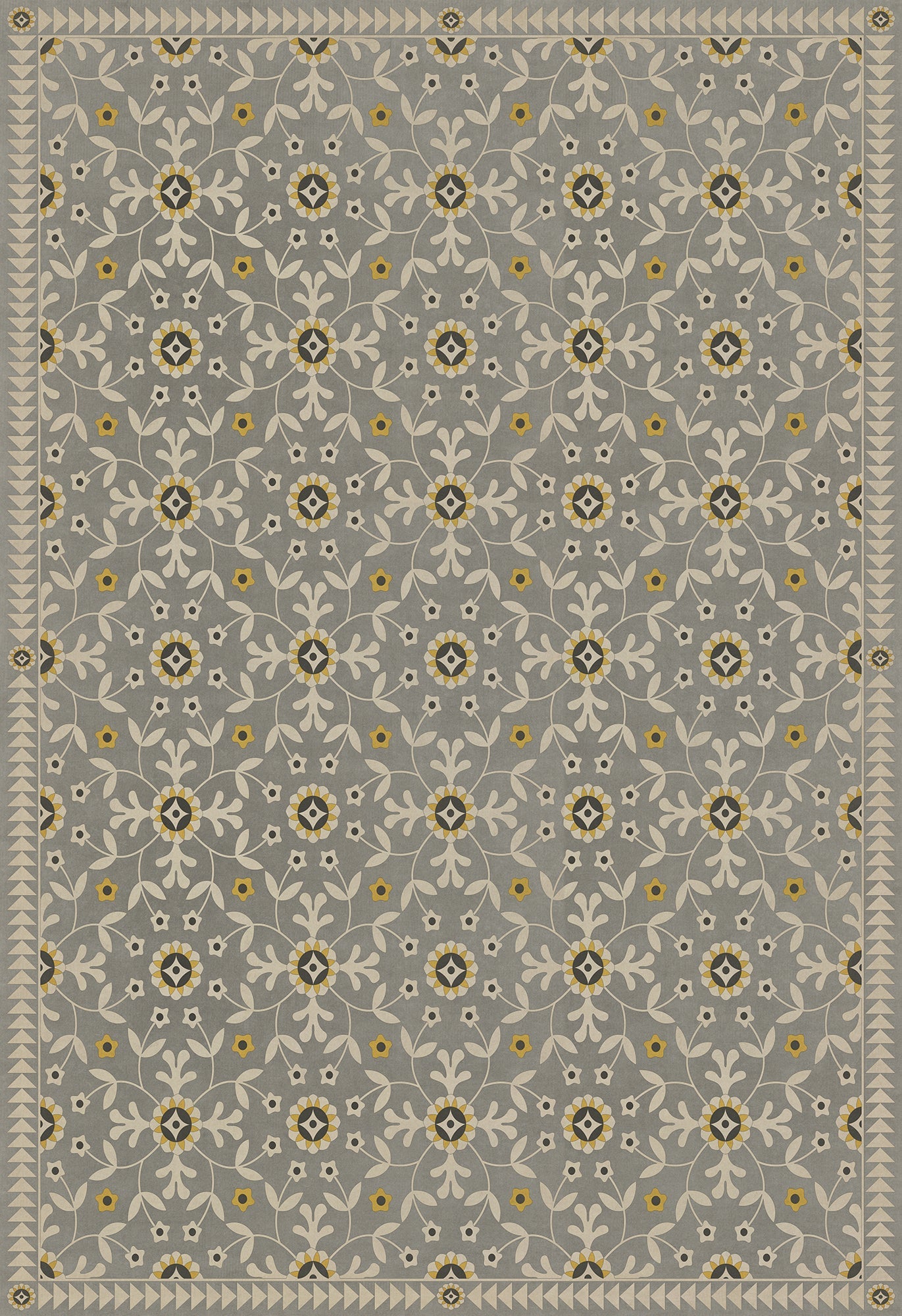 Vintage Vinyl Rug - Whig Rose - When Others Soundly Slept