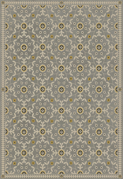 Vintage Vinyl Rug - Whig Rose - When Others Soundly Slept
