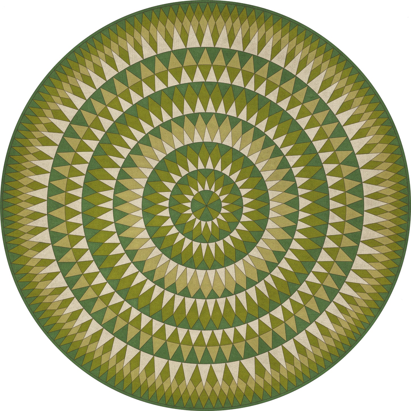 Vintage Vinyl Rug - Bulls Eye - Forever Outward