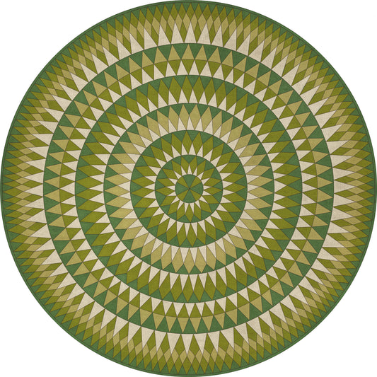 Vintage Vinyl Rug - Bulls Eye - Forever Outward