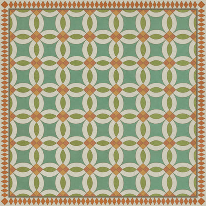 Vintage Vinyl Rug - Wedding Ring - Adelaide