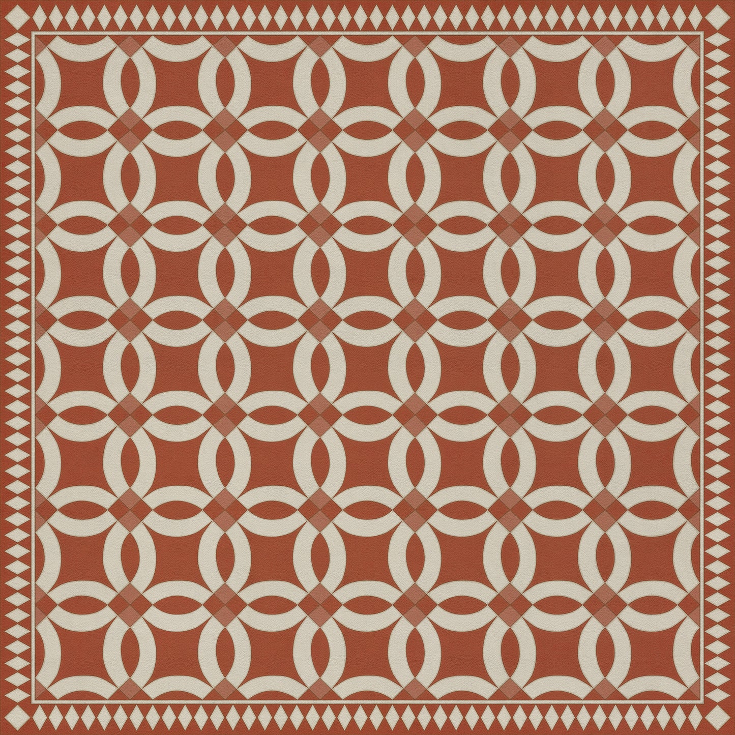 Vintage Vinyl Rug - Wedding Ring - Hester