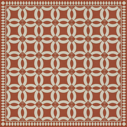 Vintage Vinyl Rug - Wedding Ring - Hester
