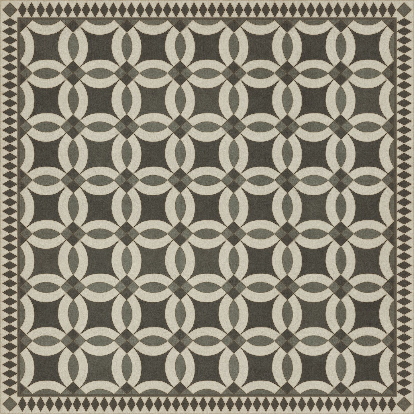 Vintage Vinyl Rug - Wedding Ring - Imogen