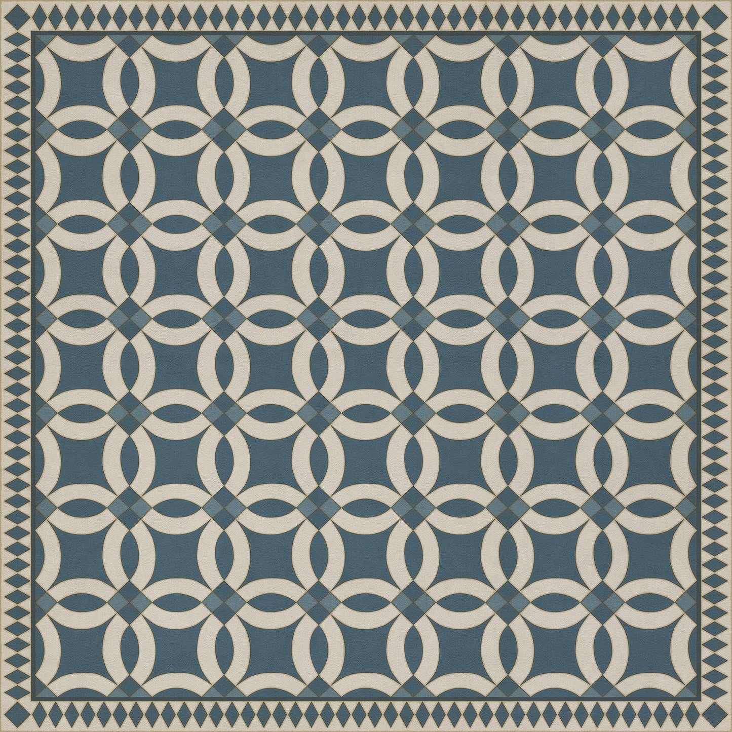 Vintage Vinyl Rug - Wedding Ring - Philippa