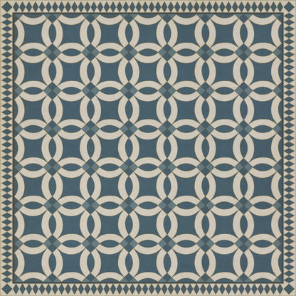 Vintage Vinyl Rug - Wedding Ring - Philippa