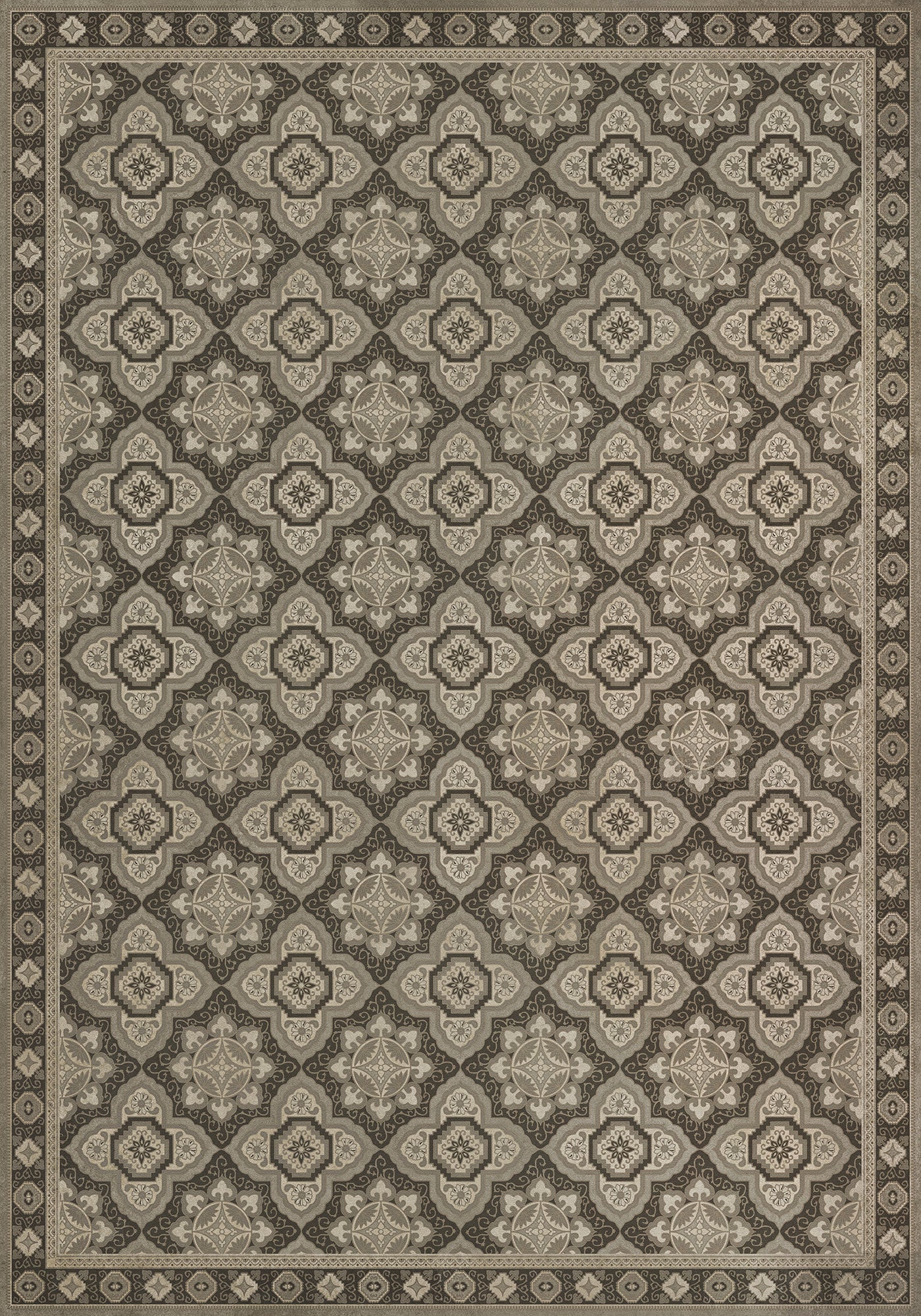 Vintage Vinyl Rug - Antiquary - First Edition