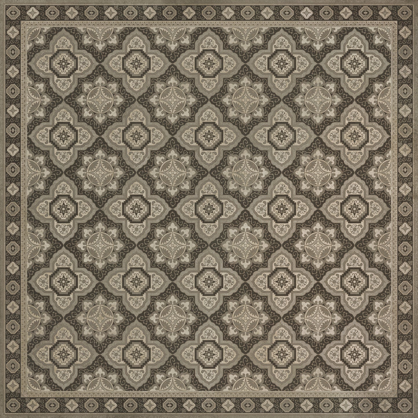 Vintage Vinyl Rug - Antiquary - First Edition
