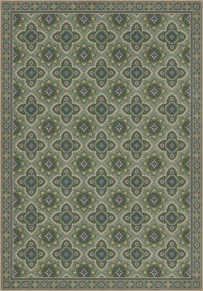 Vintage Vinyl Rug - Antiquary - Fly Leaf