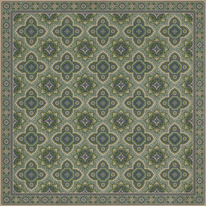 Vintage Vinyl Rug - Antiquary - Fly Leaf
