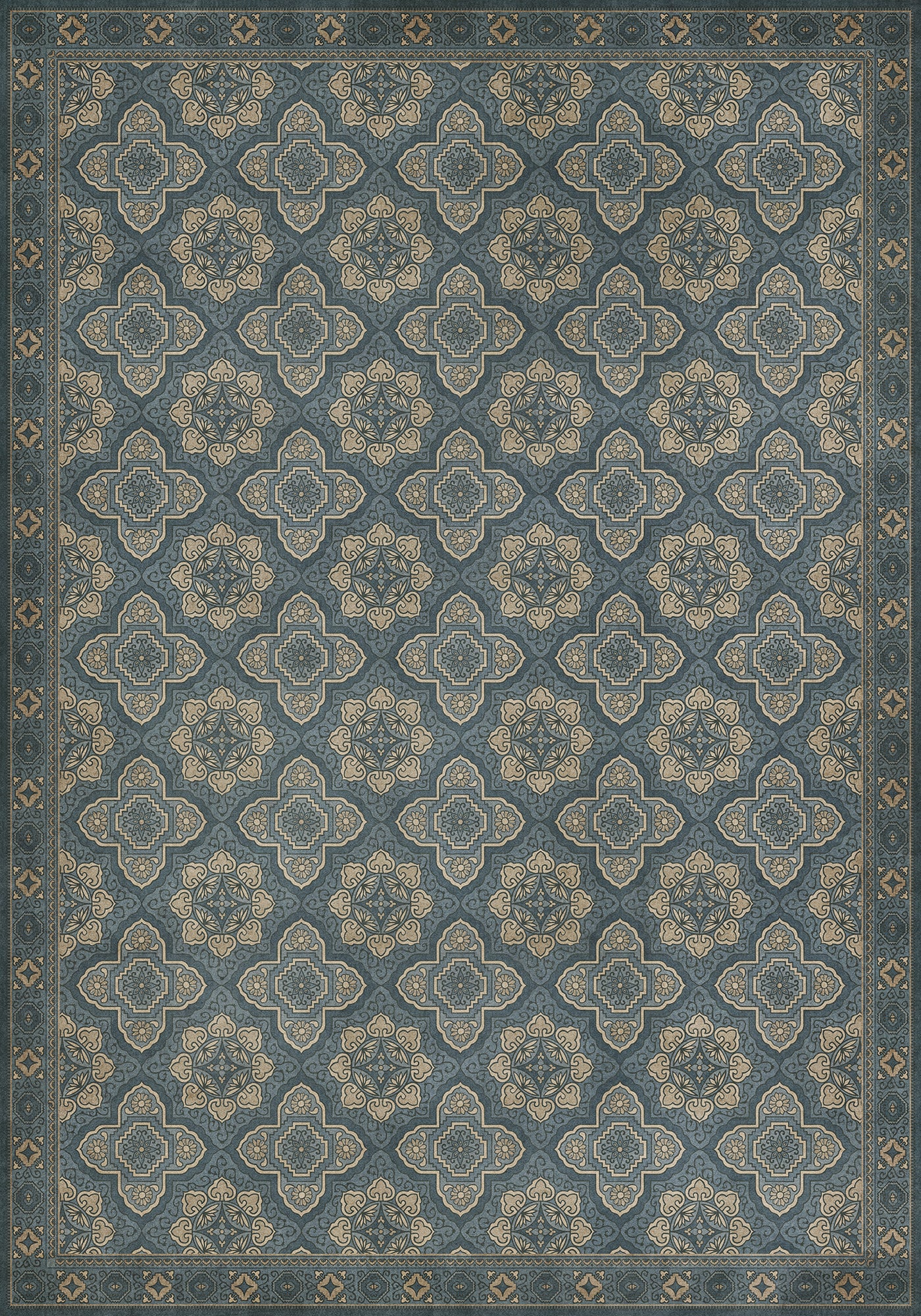 Vintage Vinyl Rug - Antiquary - Galleys