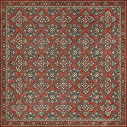 Vintage Vinyl Rug - Antiquary - Provenance
