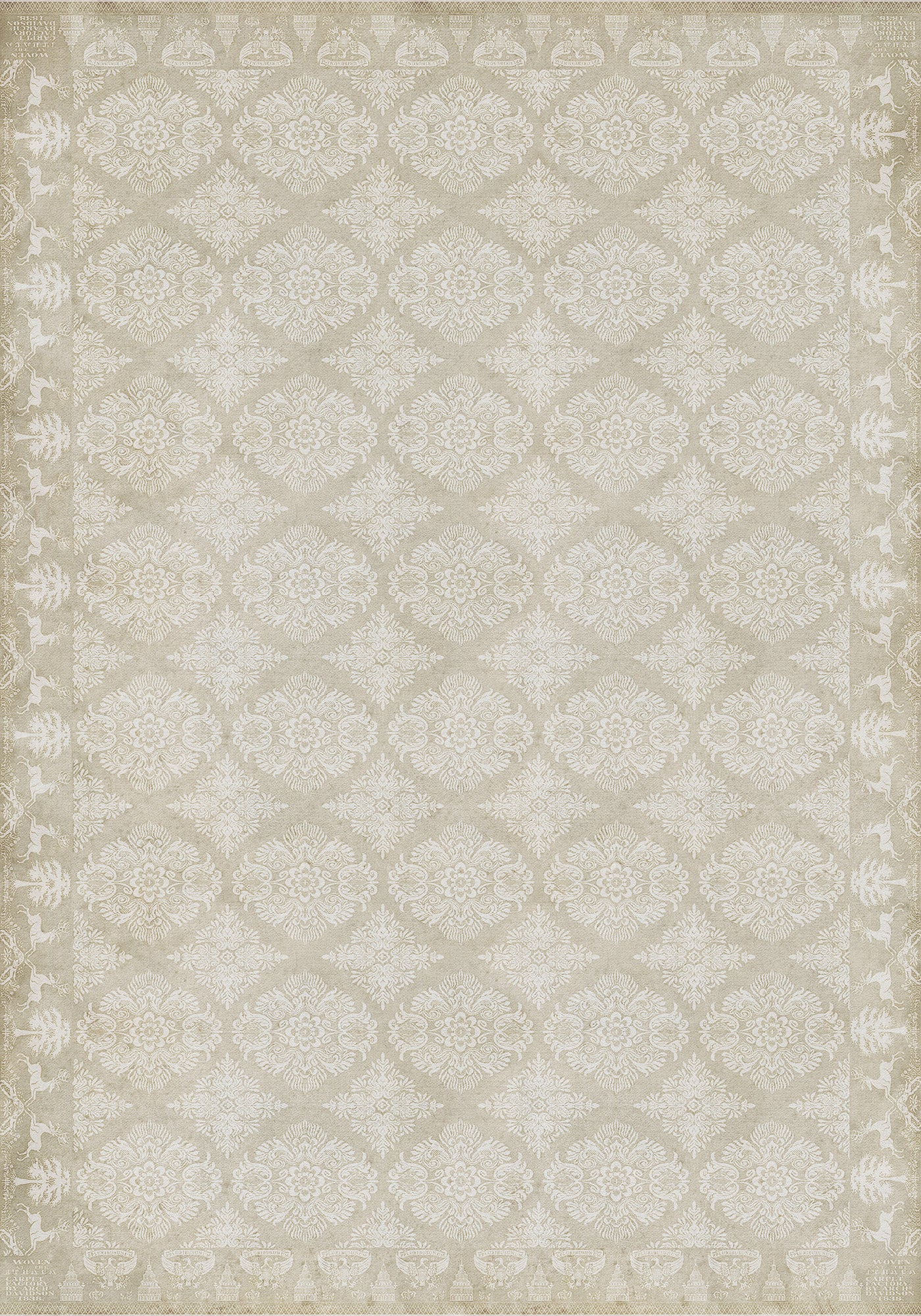 Vintage Vinyl Rug - Archibald - Several Questions Answered