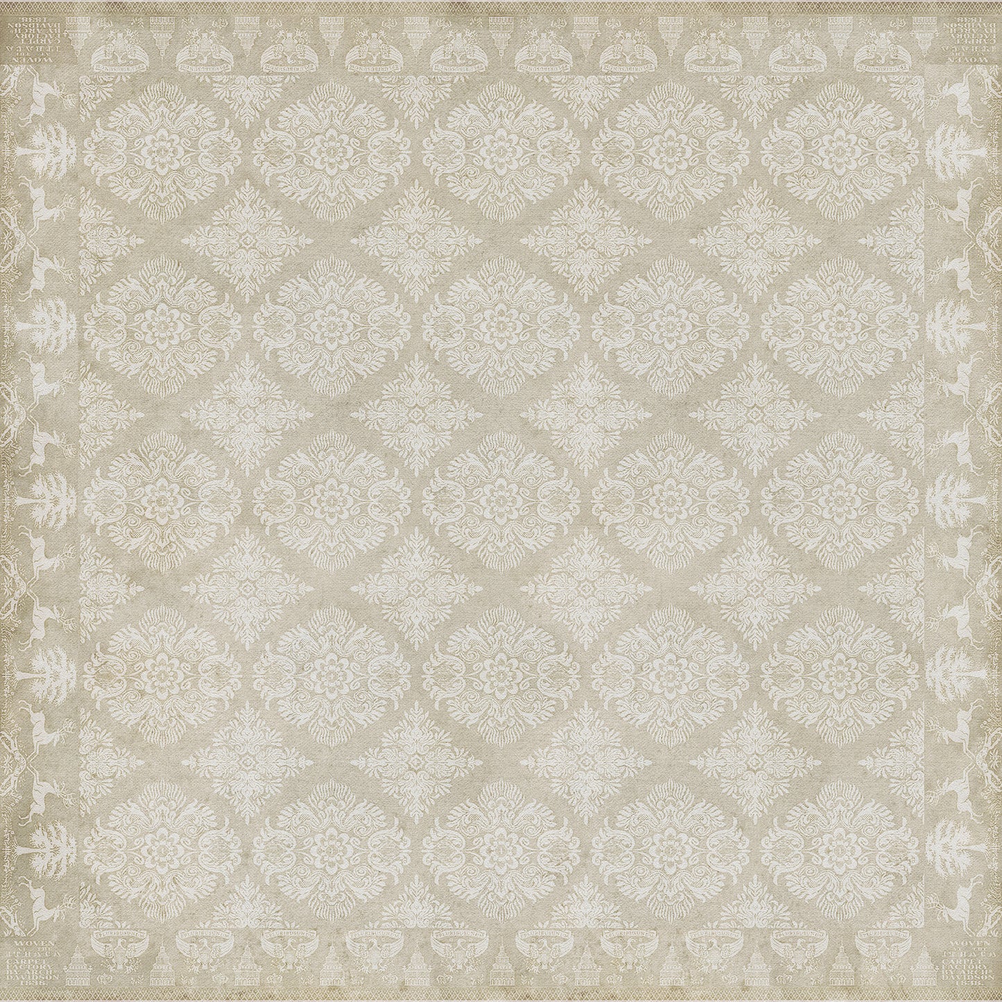 Vintage Vinyl Rug - Archibald - Several Questions Answered