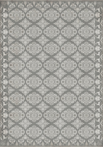 Vintage Vinyl Rug - Archibald - The Grey Monk