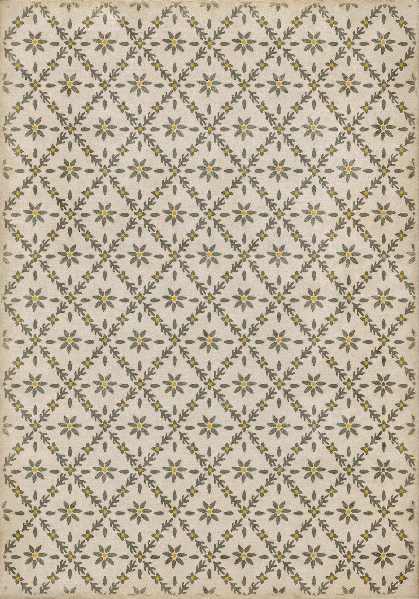 Vintage Vinyl Rug - Naturalist - Clayton
