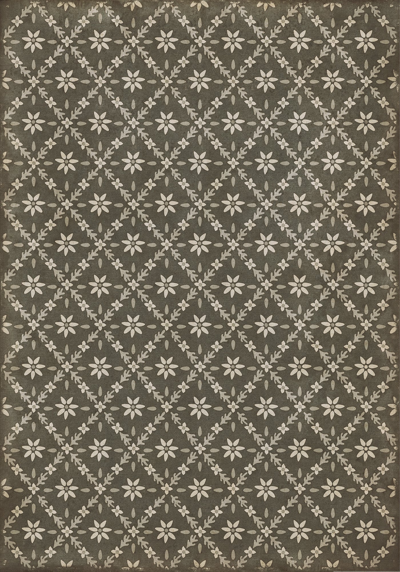 Vintage Vinyl Rug - Naturalist - Linnaeus
