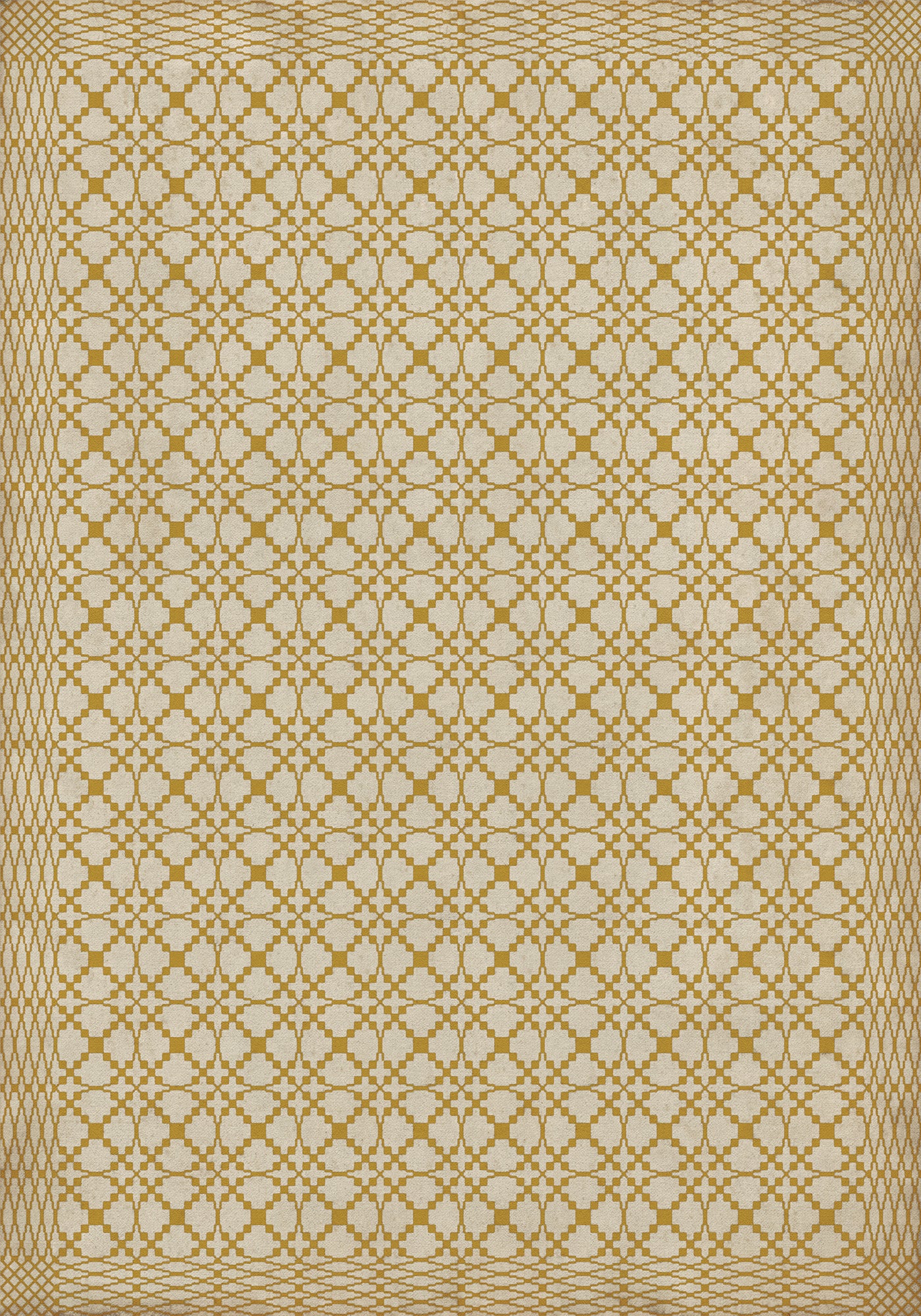 Vintage Vinyl Rug - Woven - Fairfax Est 1742