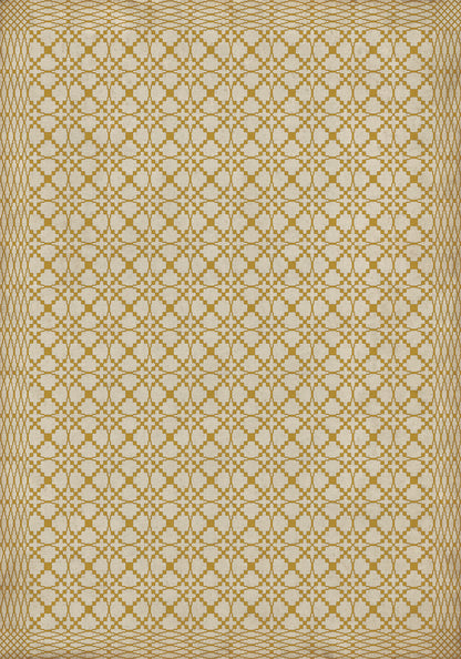 Vintage Vinyl Rug - Woven - Fairfax Est 1742