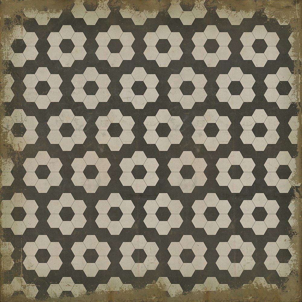 Vintage Vinyl Rug - Pattern 2 - Resonance