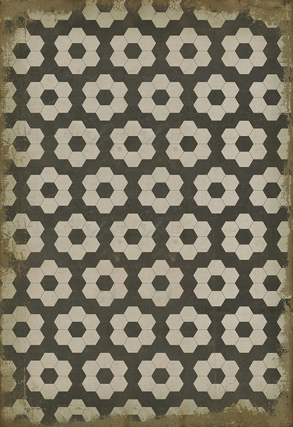 Vintage Vinyl Rug - Pattern 2 - Resonance