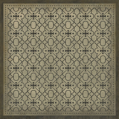 Vintage Vinyl Rug - Pattern 5 - Watson