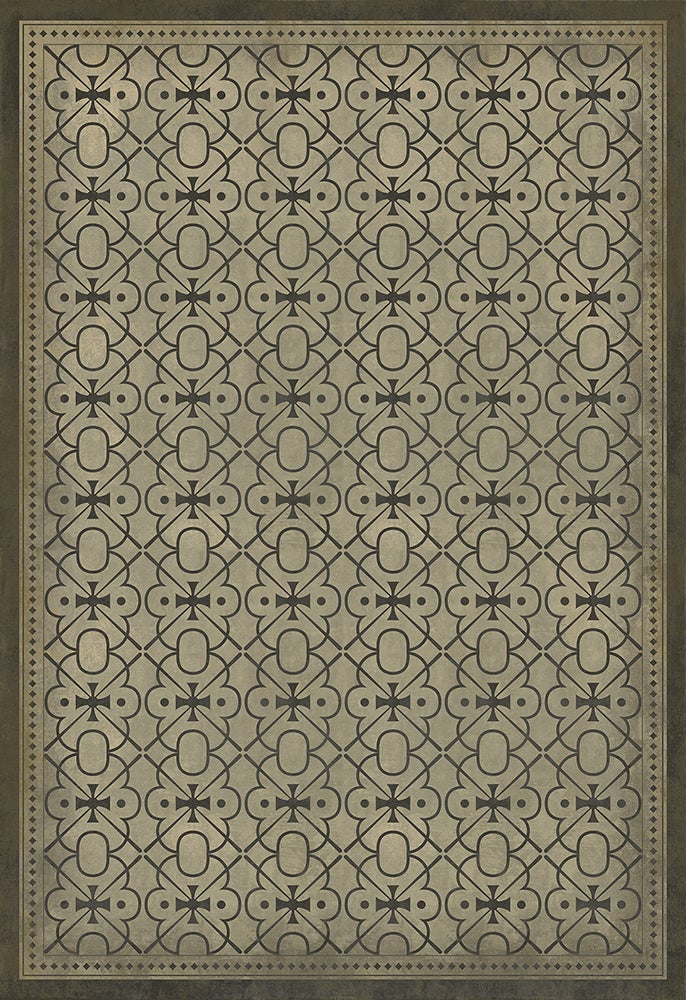 Vintage Vinyl Rug - Pattern 5 - Watson