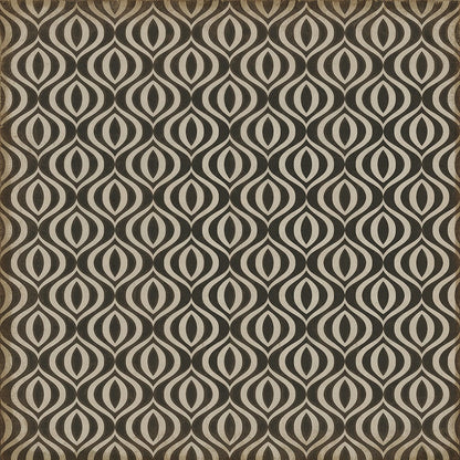 Vintage Vinyl Rug - Pattern 15 - Istanbul