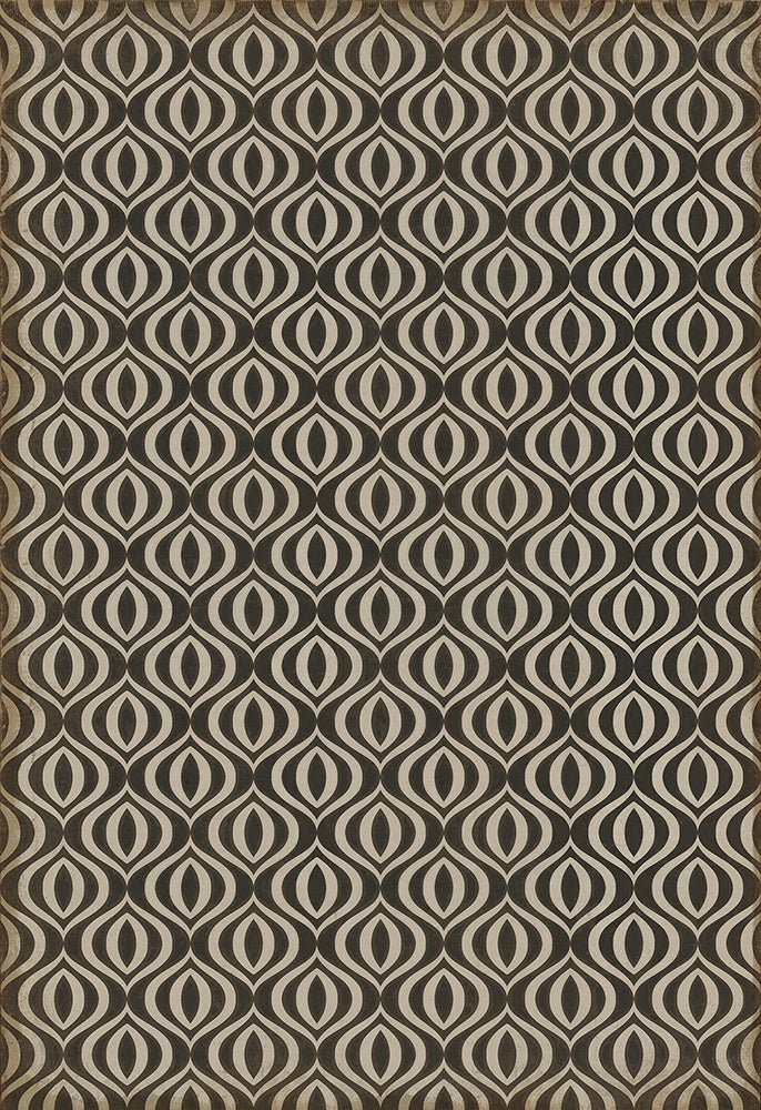 Vintage Vinyl Rug - Pattern 15 - Istanbul