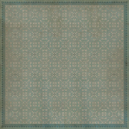 Vintage Vinyl Rug - Pattern 21 - Alice in Wonderland