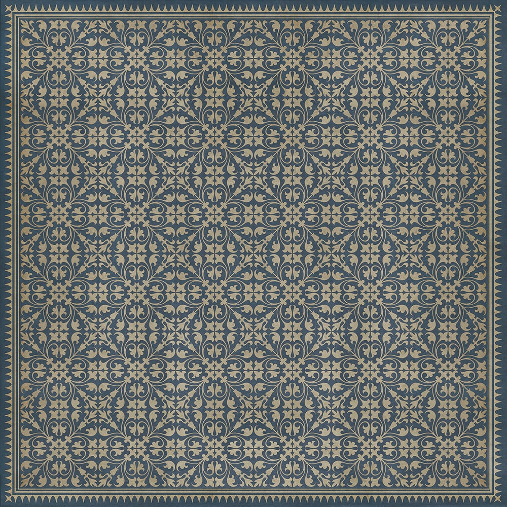 Vintage Vinyl Rug - Pattern 21 - Bandersnatch