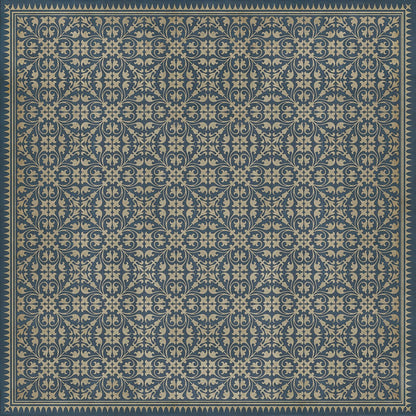 Vintage Vinyl Rug - Pattern 21 - Bandersnatch