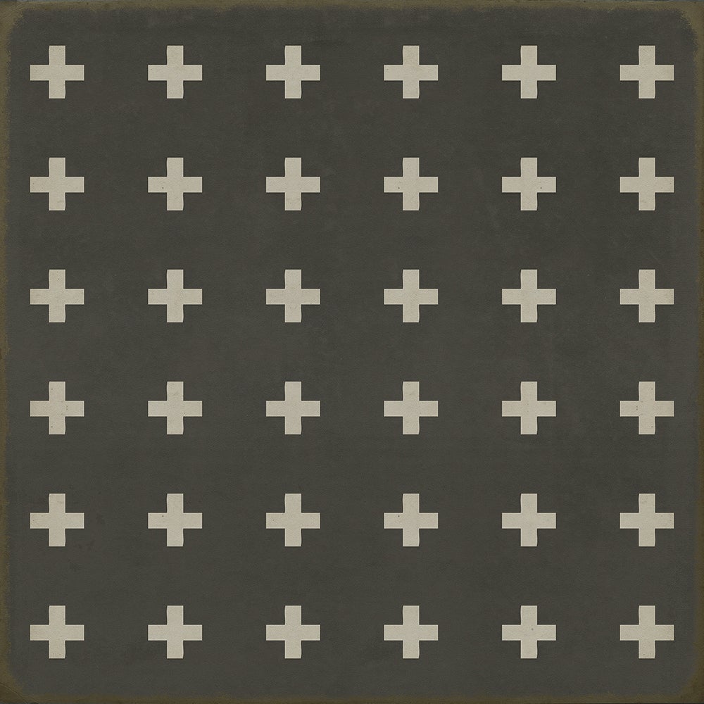 Vintage Vinyl Rug - Pattern 24 - Ionia