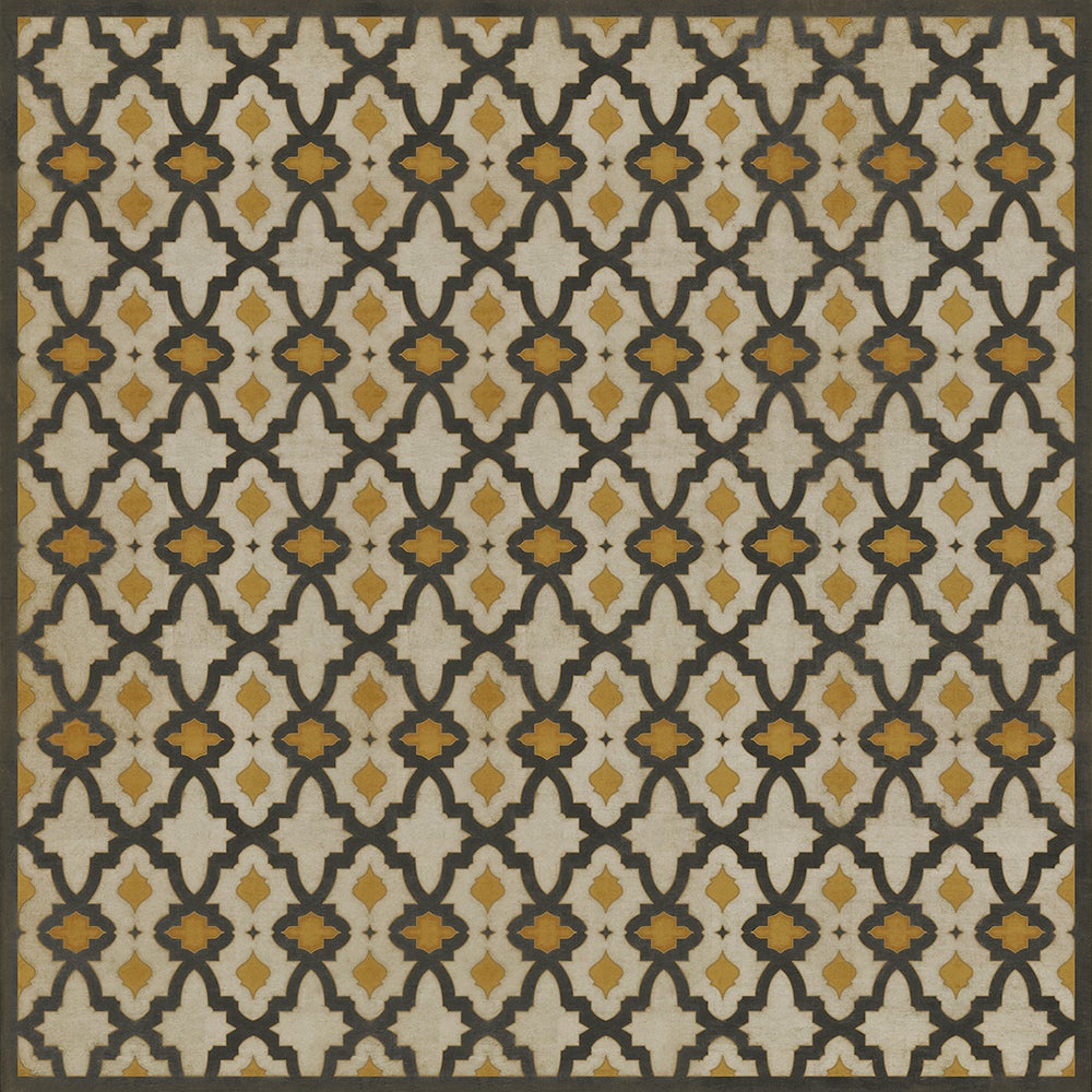Vintage Vinyl Rug - Pattern 31 - Rajha