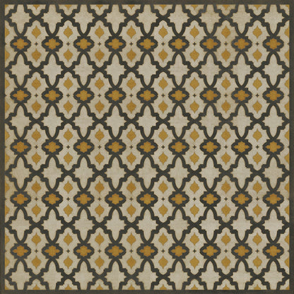 Vintage Vinyl Rug - Pattern 31 - Rajha