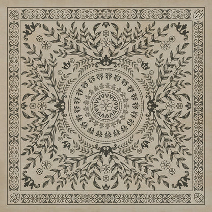 Vintage Vinyl Rug - Pattern 40 - Drummond Castle