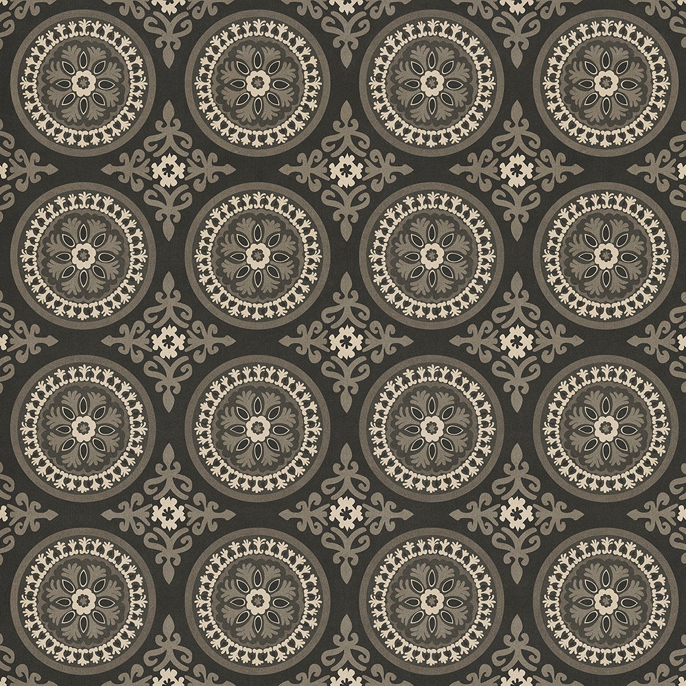 Vintage Vinyl Rug - Pattern 43