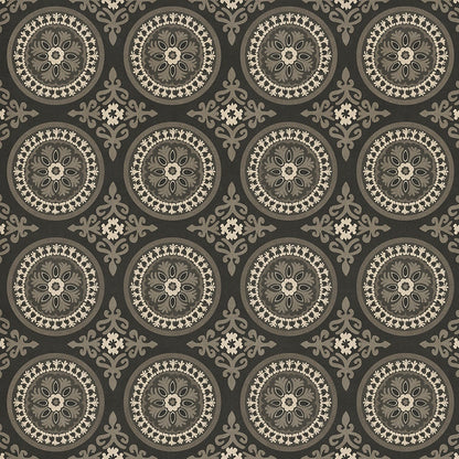 Vintage Vinyl Rug - Pattern 43