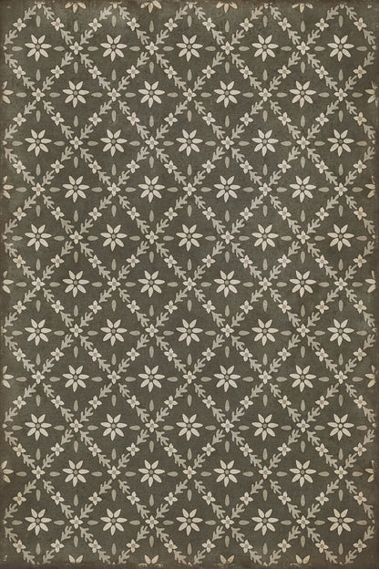 Vintage Vinyl Rug - Naturalist - Linnaeus