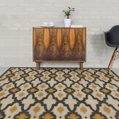 Vintage Vinyl Rug - Pattern 31 - Rajha