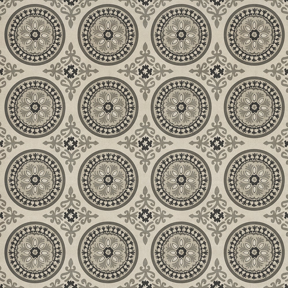 Vintage Vinyl Rug - Pattern 43