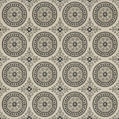 Vintage Vinyl Rug - Pattern 43