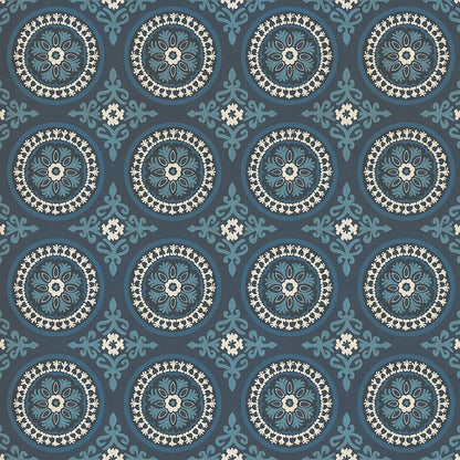 Vintage Vinyl Rug - Pattern 43