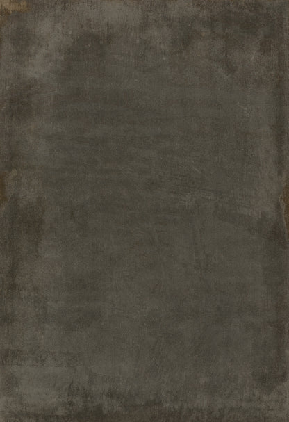 Vintage Vinyl Rug - Pattern 52 - Studio Charcoal