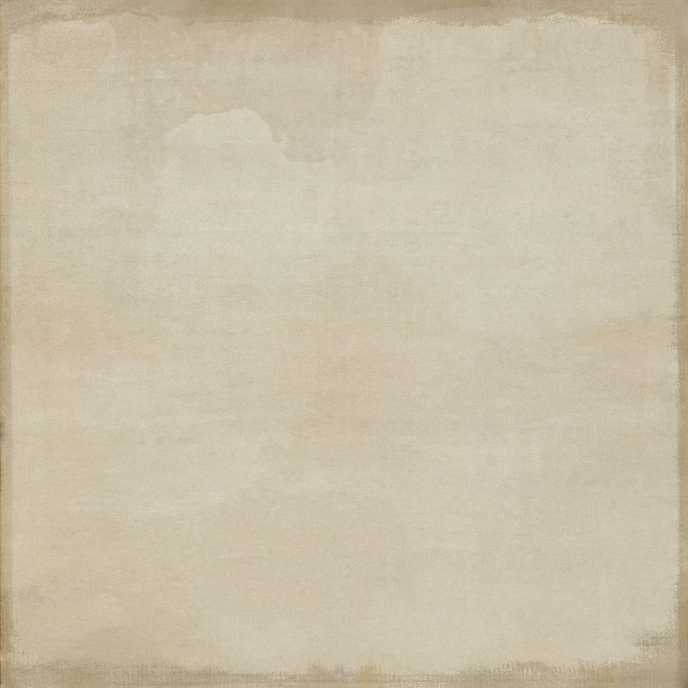 Vintage Vinyl Rug - Pattern 52 - Studio Whitewash