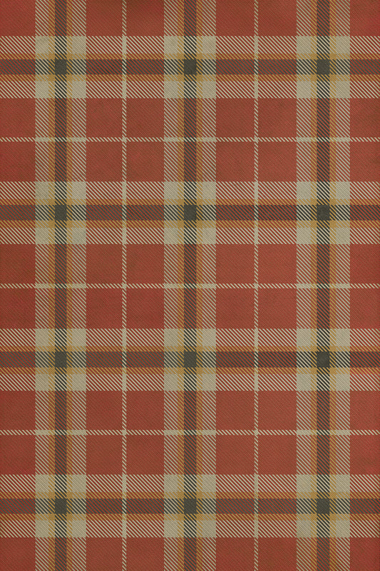 Vintage Vinyl Rug - Pattern 66 - Dartmoor