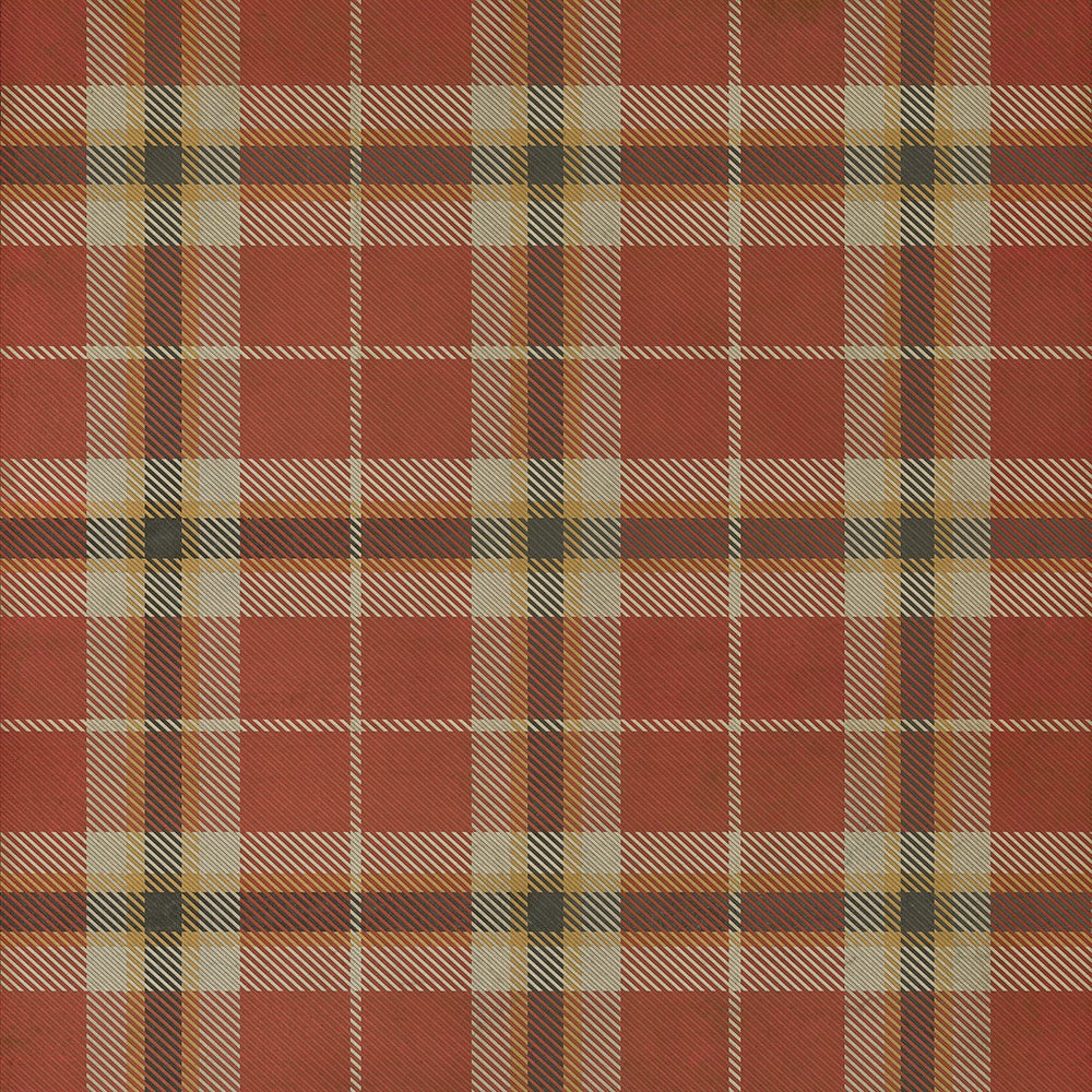 Vintage Vinyl Rug - Pattern 66 - Dartmoor