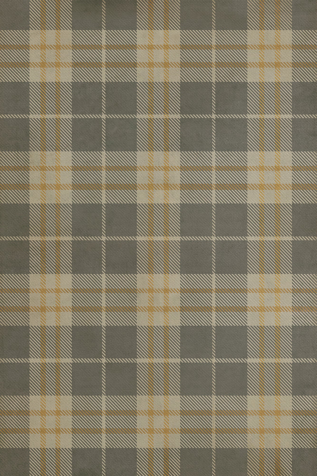 Vintage Vinyl Rug - Pattern 66 - White Cliffs