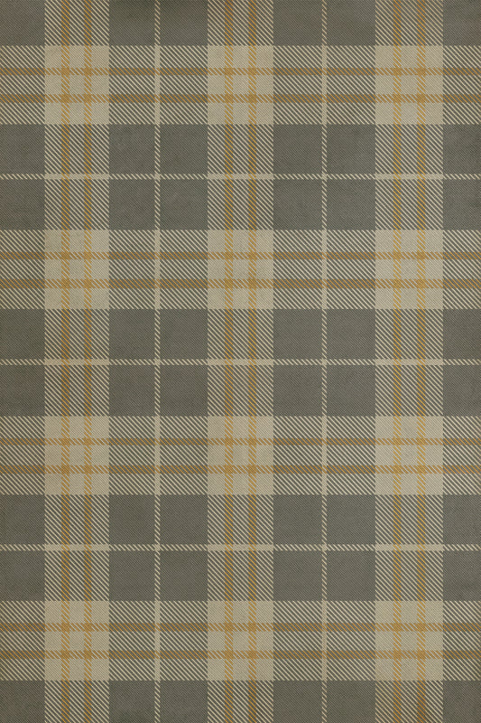 Vintage Vinyl Rug - Pattern 66 - White Cliffs