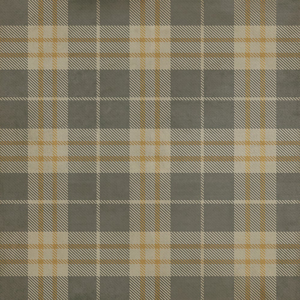 Vintage Vinyl Rug - Pattern 66 - White Cliffs